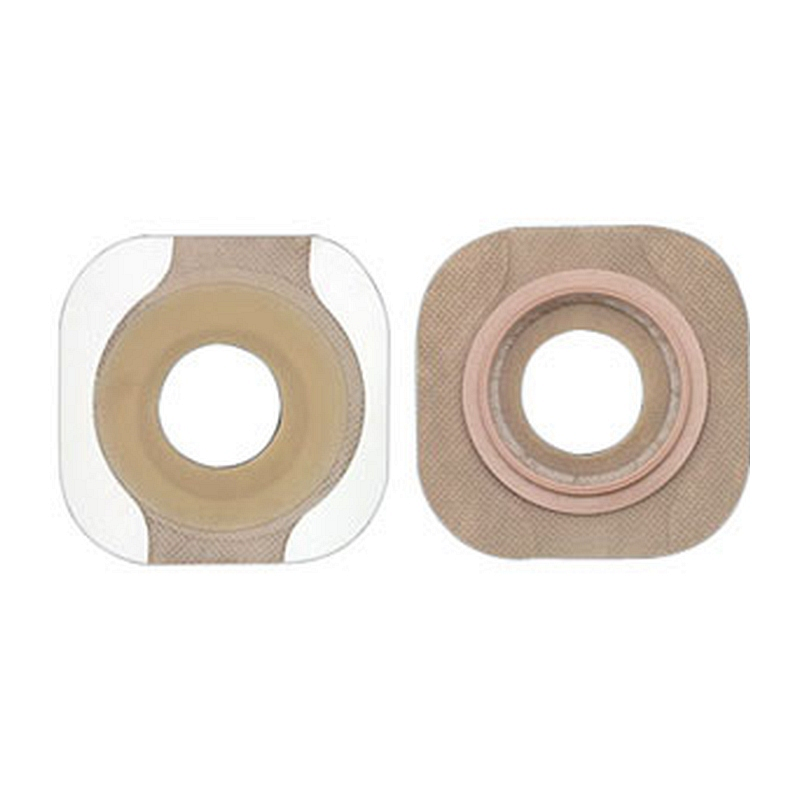 2-Piece Precut Flat FlexWear Skin Barrier 1-3/8" with Tape Border