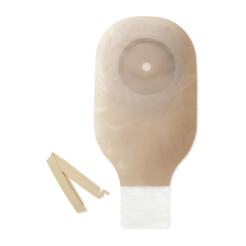 Premier Convex Flex Tend 1-Piece Drainable Pouch With Tape Border Precut 1-1/2"