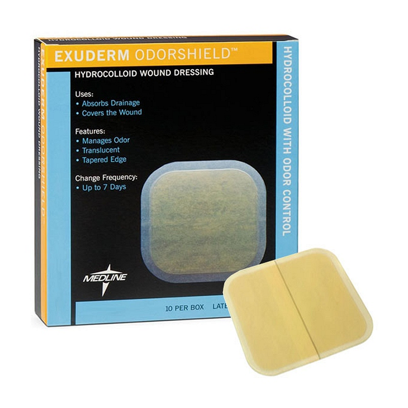 Exuderm OdorShield Hydrocolloid Dressing