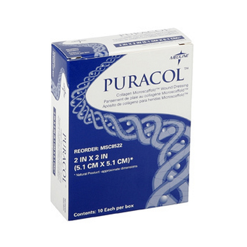 Puracol Collagen Dressing 2" x 2"