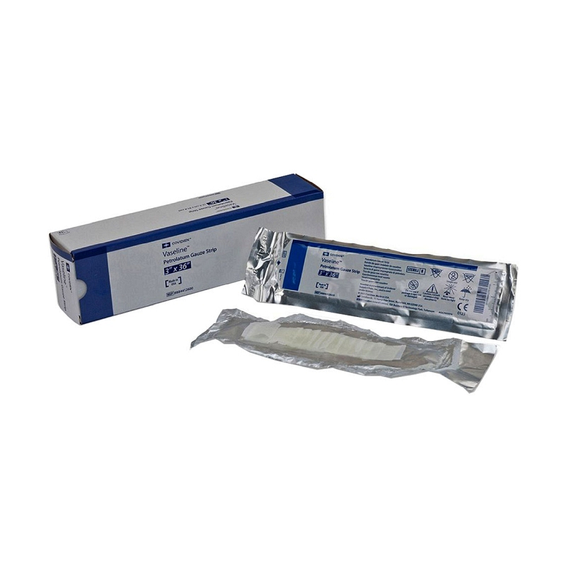 Vaseline Sterile Non-Adherent Petrolatum Gauze Strip 3" W x 36" L