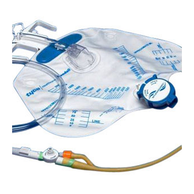 Dover Hydrogel Coated Latex Foley Catheter Tray 18 Fr