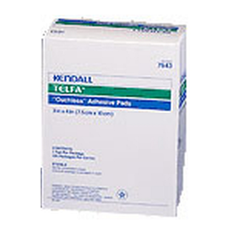 Telfa Ouchless Adhesive Dressing 3" L x 4" W.