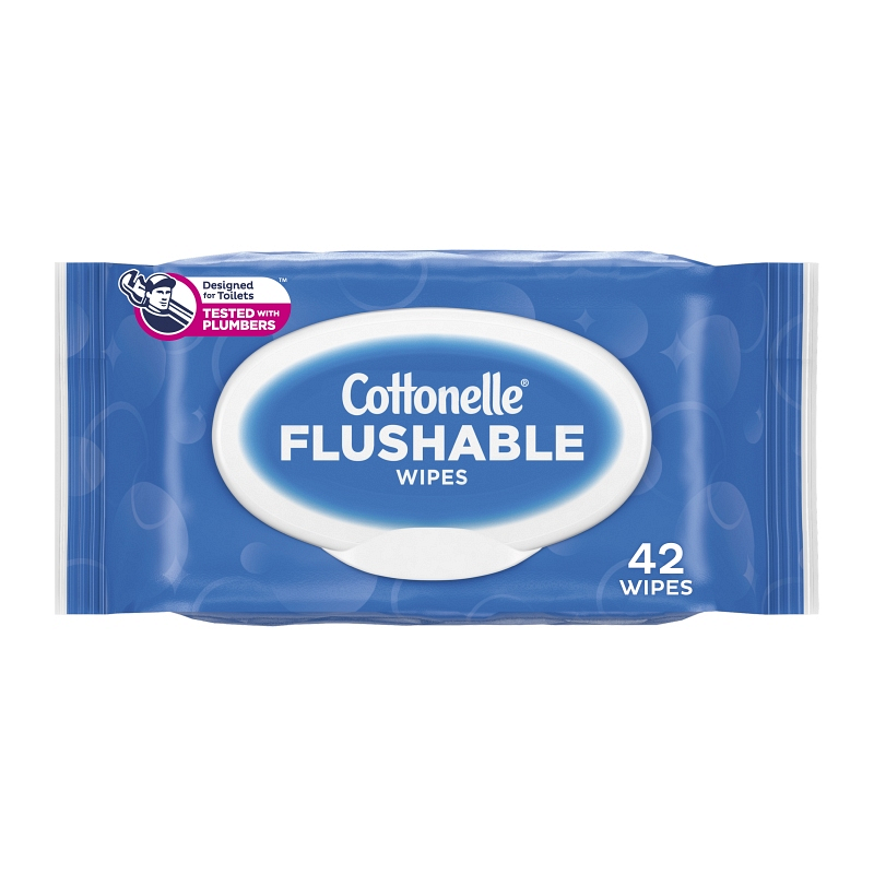 Cottonelle Fresh Care Flushable Wipes.