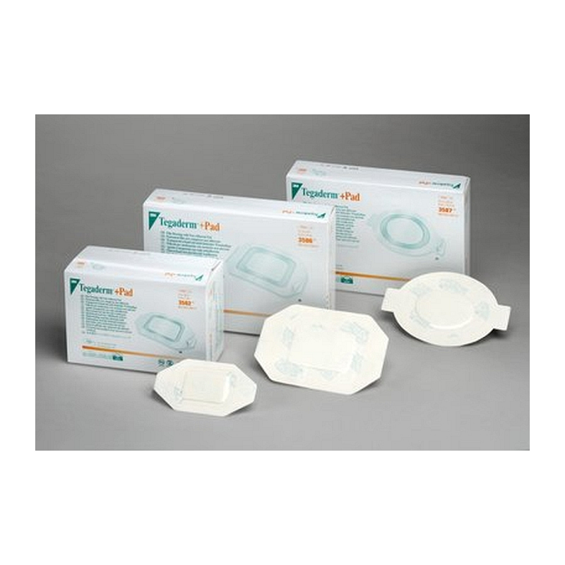 Tegaderm Film Dressing with Non-Adherent Pad 3-1/2" x 6"