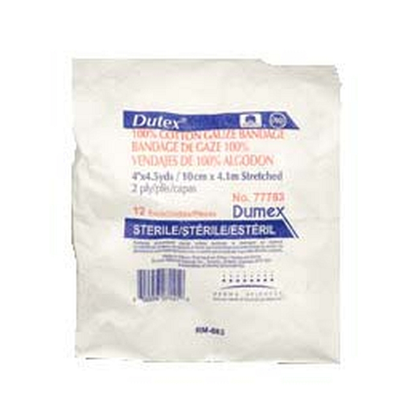 Dutex Conforming Bandage 4" x 4-1/10 yds.