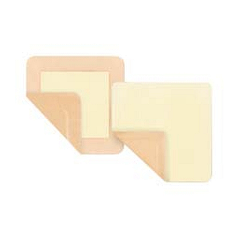 XTRASORB Adhesive Foam Dressing with Adhesive Border 4-1/2" x 4-1/2" Size Square