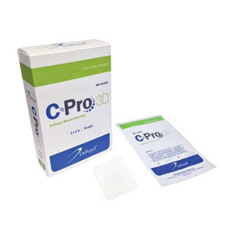 C-Pro 3D Collagen Wound Dressing 2" x 2"