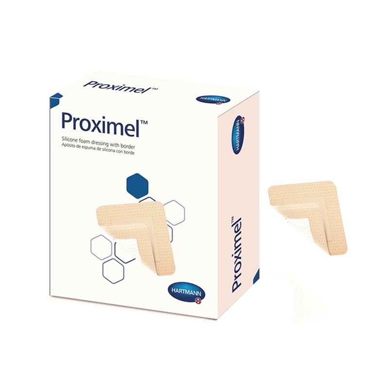 Proximel Silicone Dressing with Border