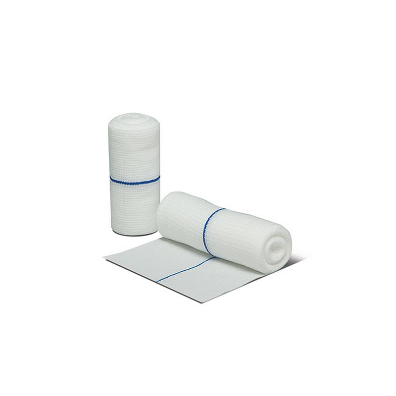 These durable conforming stretch bandages hold dressings securely in place without slipping. Knitted of polyester yarns