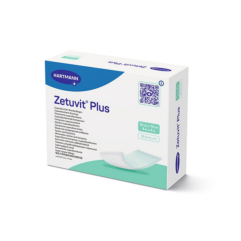 ZETUVIT PLUS Non-Border Superabsorbant Dressing
