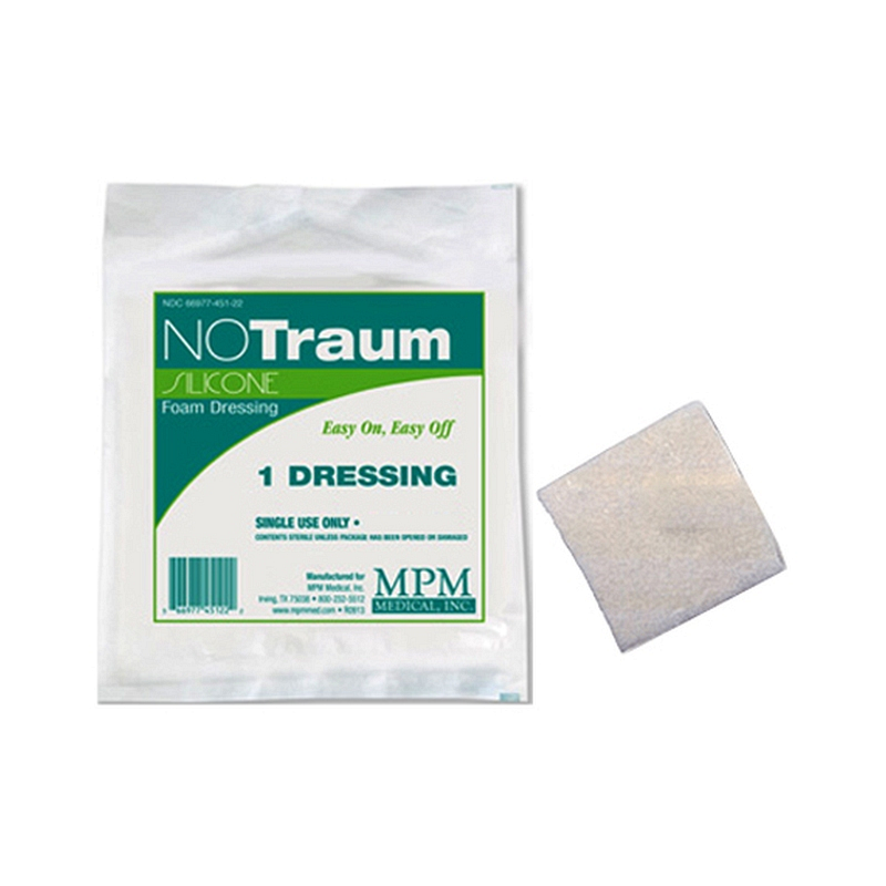 NoTraum Extra Bordered Silicone Foam Dressing