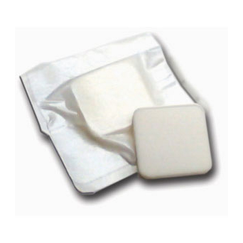 Adhesive Bordered Foam Dressing 4" x 4" with Circular 2-1/2" x 2-1/2" Pad
