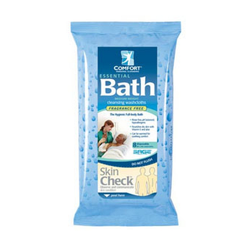 Essential bath cleansing washcloths